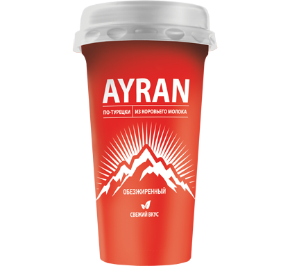 Обезжиренный «AYRAN по-турецки» с солью 